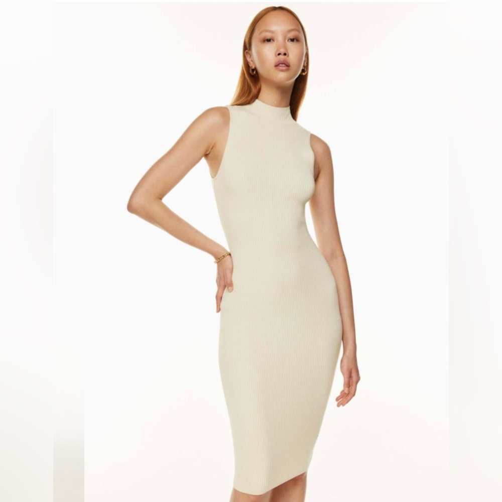 Babaton Beige Summer Dress size S (Aritzia)